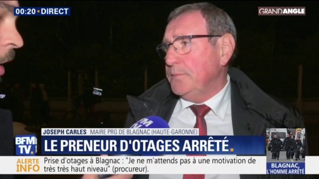 Arrestation du preneur d'otage: Je ne pense pas qu'il ait eu l'intention de commettre quelque chose d'irrémédiable , affirme le maire de Blagnac
