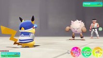Pokemon Let's Go Pikachu Random Gameplay Part 4: Pikachu VS Primeape ( Nintendo Switch)