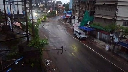 Morning veiw in Indian village before the traffic !!