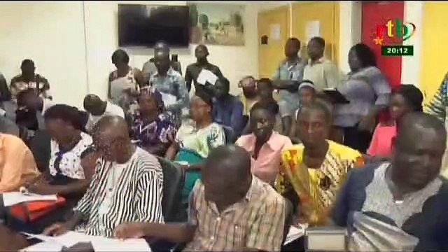 RTB - Conférence de presse du Ministre de l’habitat et de l’urbanisme Maurice Dieudonné Bonanet