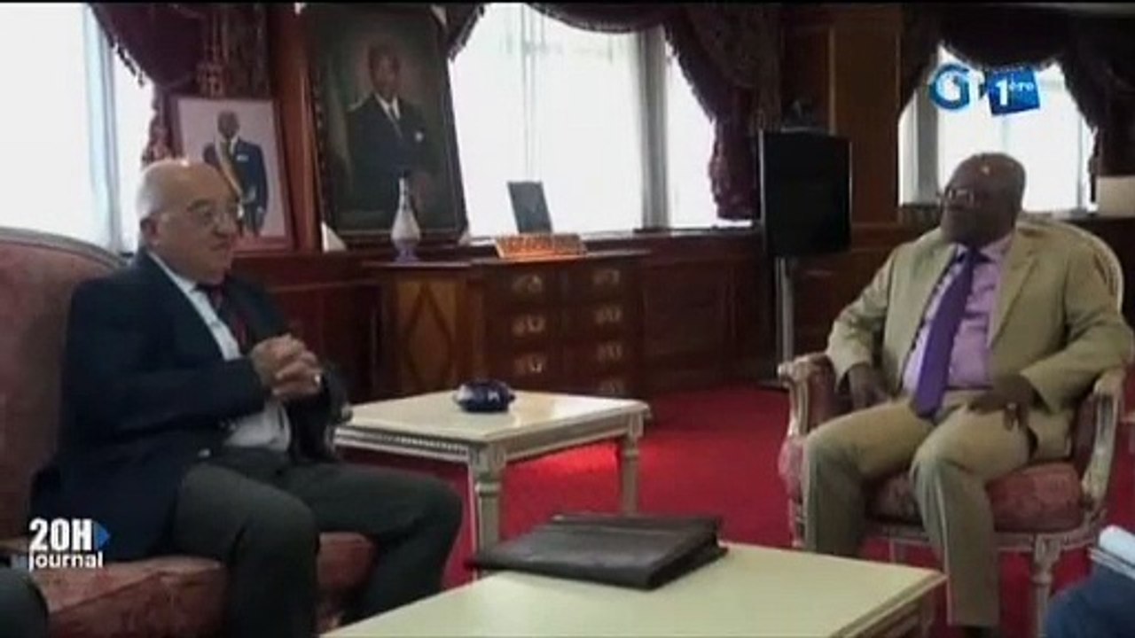 RTG - Echange entre le président de l'Assemblée nationale et l’ambassadeur de Turquie au Gabon