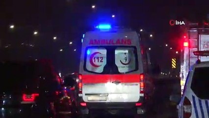 Haliç Köprüsü üzerinde kaza: 1 yaralı