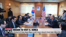 U.S. envoy for N. Korea to visit Seoul for S. Korea-U.S. coordination