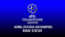 Jadwal Laga Liga Champions Babak 16 Besar Leg 2, Manchester United & Juventus Ingin Balas Kekalahan