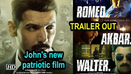 John Abraham's new patriotic film 'Romeo Akbar Walter' | RAW | TRAILER OUT