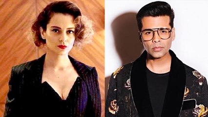 Kangana Ranaut Thinks Karan Johar Needs A Dose Of Chyawanprash