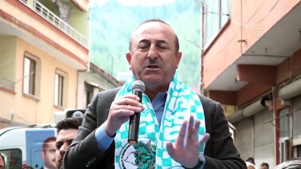 Çavuşoğlu: 'İçeride ve dışarıda ne kadar hain varsa bu ittifakın içinde' - HATAY