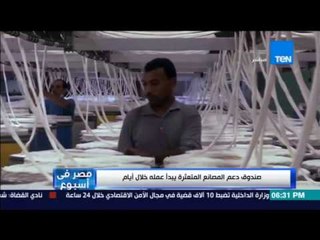 مصر فى أسبوع: صندوق دعم المصانع المتعثرة يبدأ عمله خلال أيام