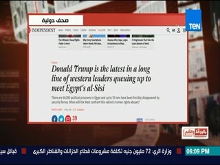 بالورقة والقلم | صحف دولية .. ترامب الأخير في سلسلة طويلة من القادة الغربيين يصطفون لمقابلة السيسي