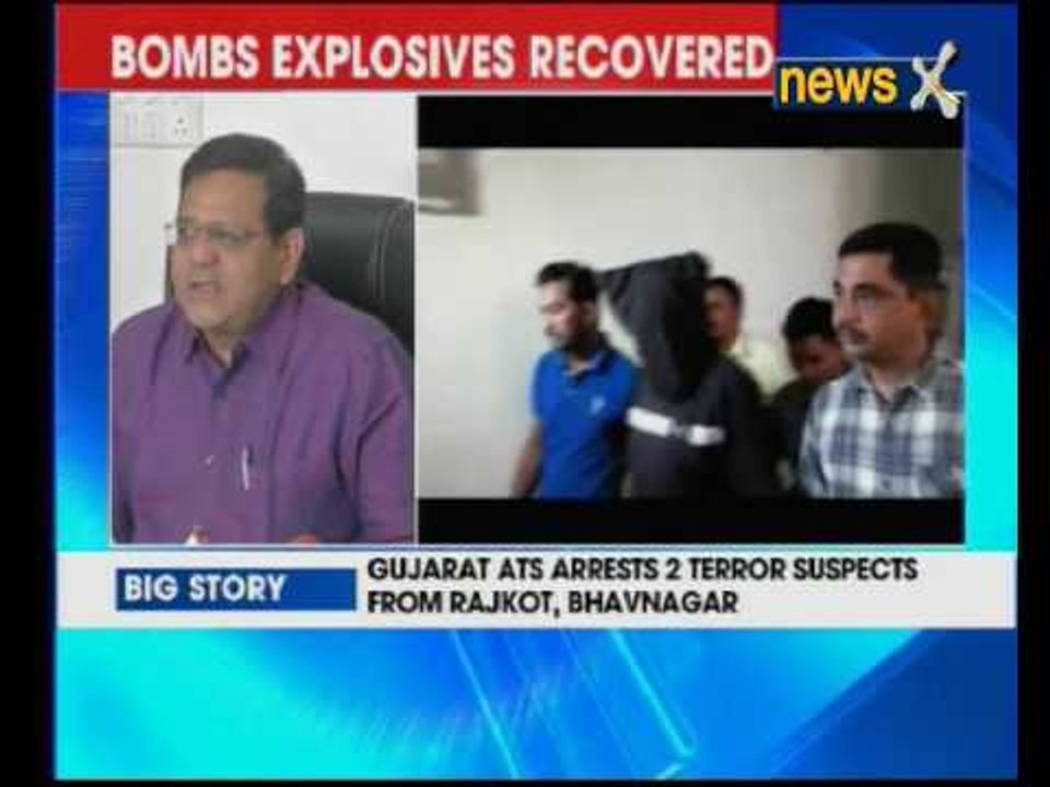 Gujrat ATS arrests two terror suspects from Rajkot, Bhavnagar