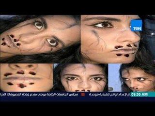 صباح الورد | "بربارا ممدوح" إبنة 19 عاماً تجسد "الهالويين" بالألوان على أرض الواقع