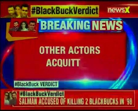 1998 Blackbuck poaching case_ Actor Salman Khan found guilty
