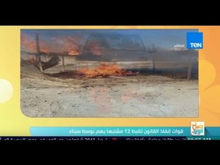 صباح الورد - قوات إنقاذ القانون تضبط 12 مشتبها بهم بوسط سيناء