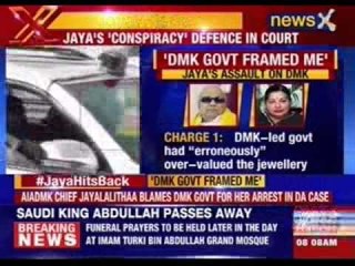 AIADMK Chief Jayalalithaa blames DMK govt for her arrest in DA case