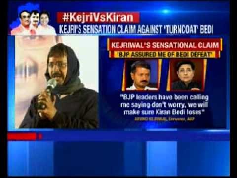 Delhi elections: Kejriwal launches frontal attack on Kiran Bedi