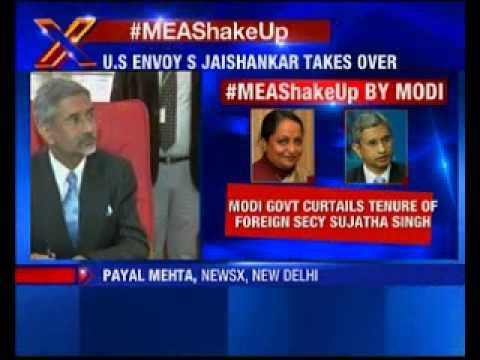 U.S envoy S Jaishankar takes charge as foreign secretary
