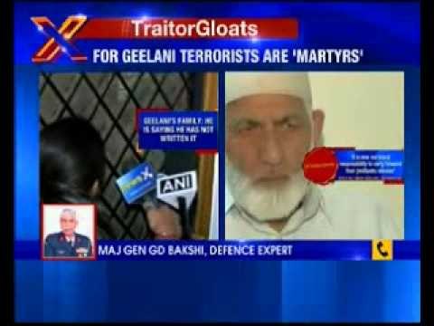 NewsX Exclusive: For Geelani terrorists are ‘Martyrs’