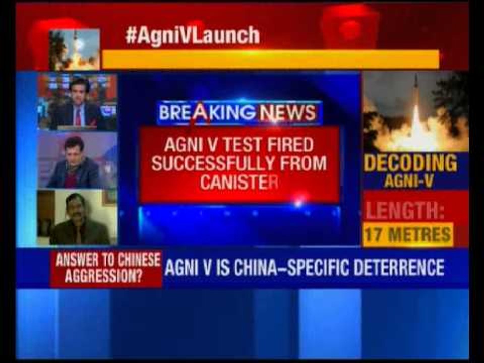 Agni-V successfully test-fired