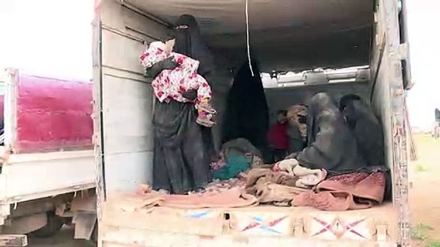 Raus aus Baghus: Exodus aus letzter IS-Bastion in Syrien