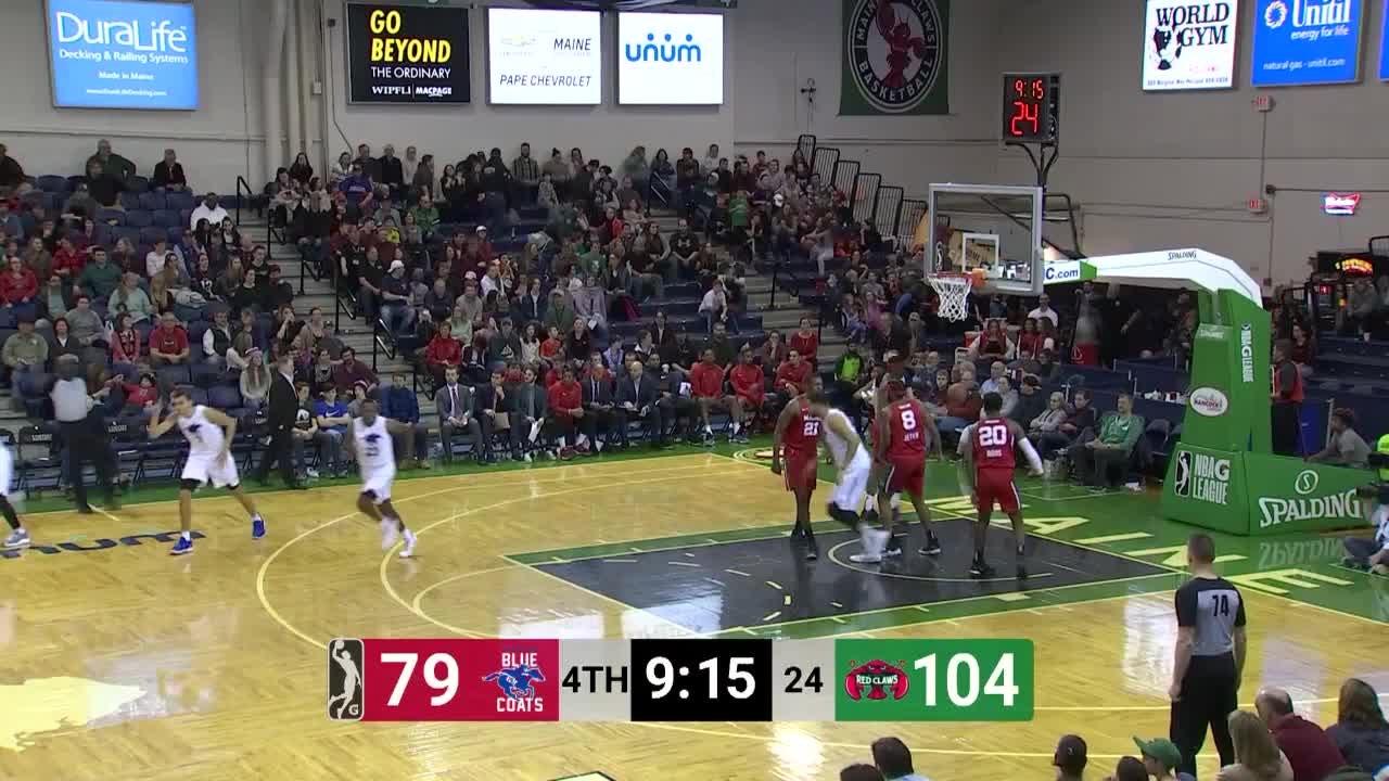 Jared Brownridge (15 points) Highlights vs. Maine Red Claws