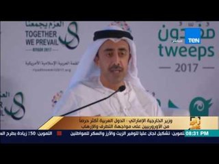 رأى عام - وزير الخارجية الإماراتي: الدول العربية أكثر حرصاً من الأوروبيين علي مواجهة التطرف والإرهاب