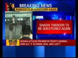 Sunanda Pushkar murder case: Shashi Tharoor to be questioned again