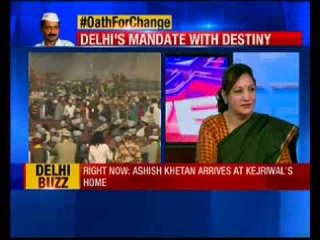 Delhi’s Chief Minister designate Kejriwal to take oath at Ramlila ground today