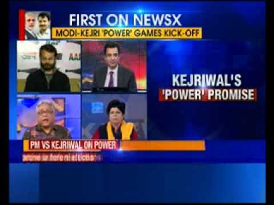 Modi takes a dig at Kejriwal over power bills