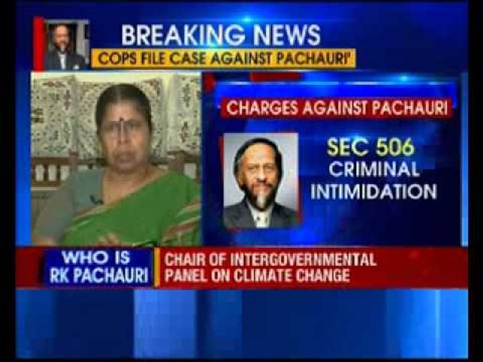 FIR against RK Pachauri for sexually harassing woman colleague