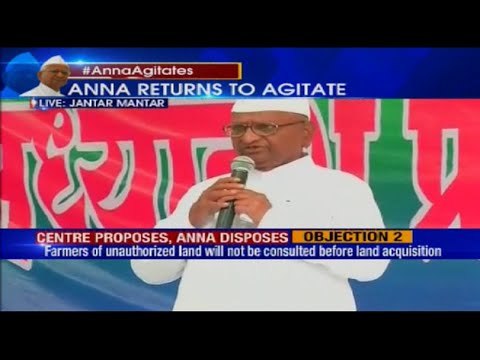 Anna Hazare launches protest; to meet AAP's Kumar Vishwas, Arvind Kejriwal
