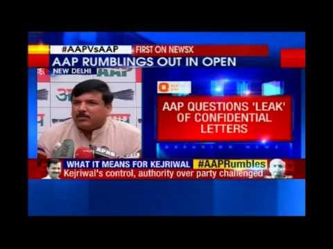 AAP crisis: Attempts being made to remove Arvind Kejriwal, says Sanjay Singh