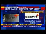 Essar Group Leaks: Essar planted questions in Parliament