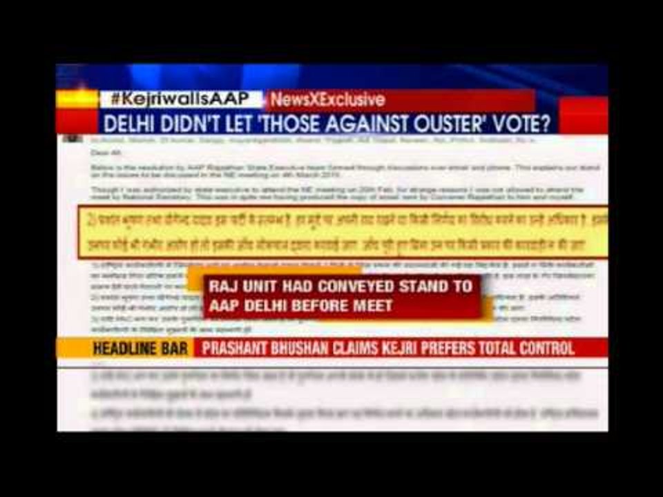 AAP's National Executive vote fixed