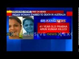Indian woman stabbed to death in Australia