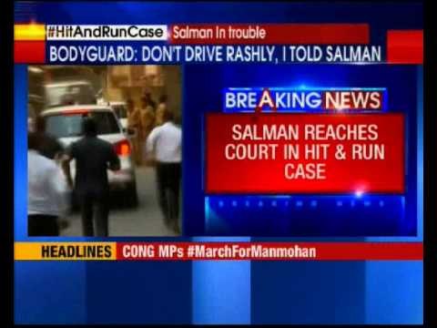 Salman Khan reaches court in hit & run case