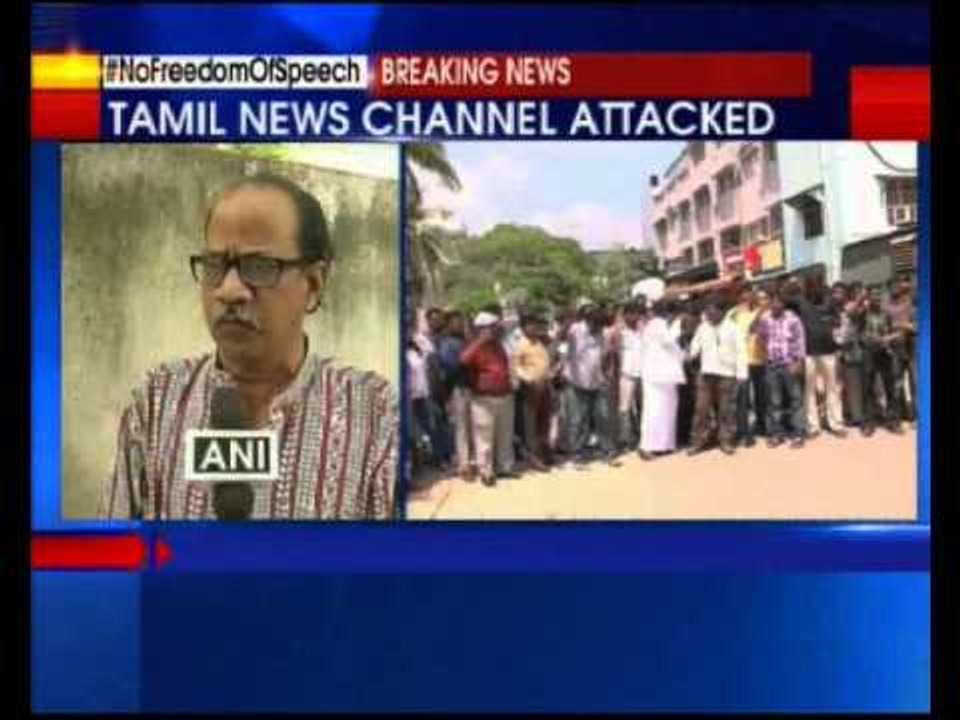 Journalists in Chennai protest