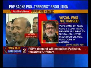 Engineer Rashid Submits Resolution about Afzal Guru Remains in Assembly