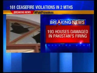 Pakistan violate ceasefire more than 161 time's in 2 Months