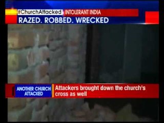 Church vandalised in Haryana, cross replaced with Hanuman idol