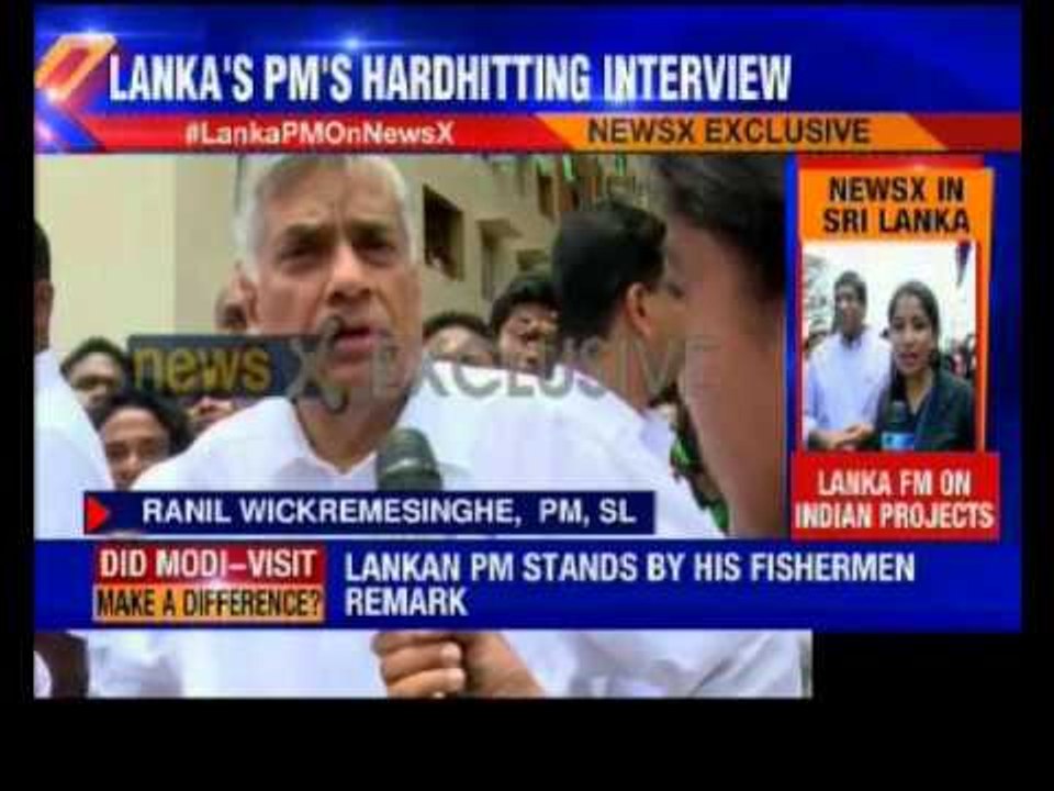 We have the right to protect Sri Lankan waters, says PM Ranil Wickremesinghe
