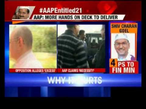 Cong, BJP slam Delhi govt's move to appoint 21 'parliamentary secretaries'