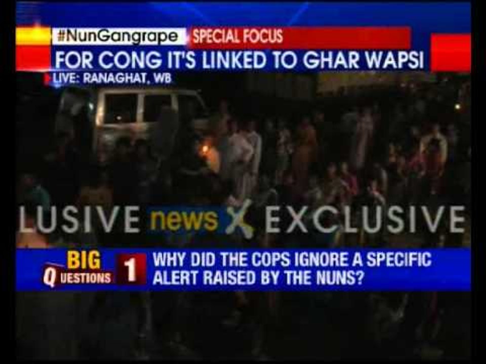 Chief Minister Mamata Banerjee visits gang-raped nun in Hospital