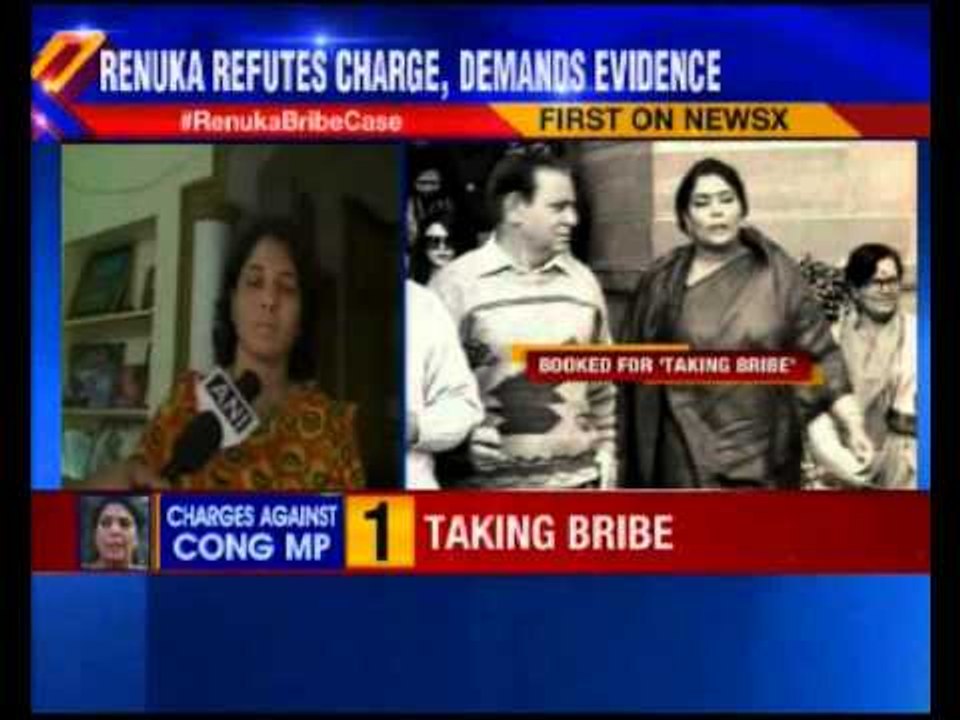 Case Against Renuka Chowdhury for Allegedly Taking 1 Crore Bribe