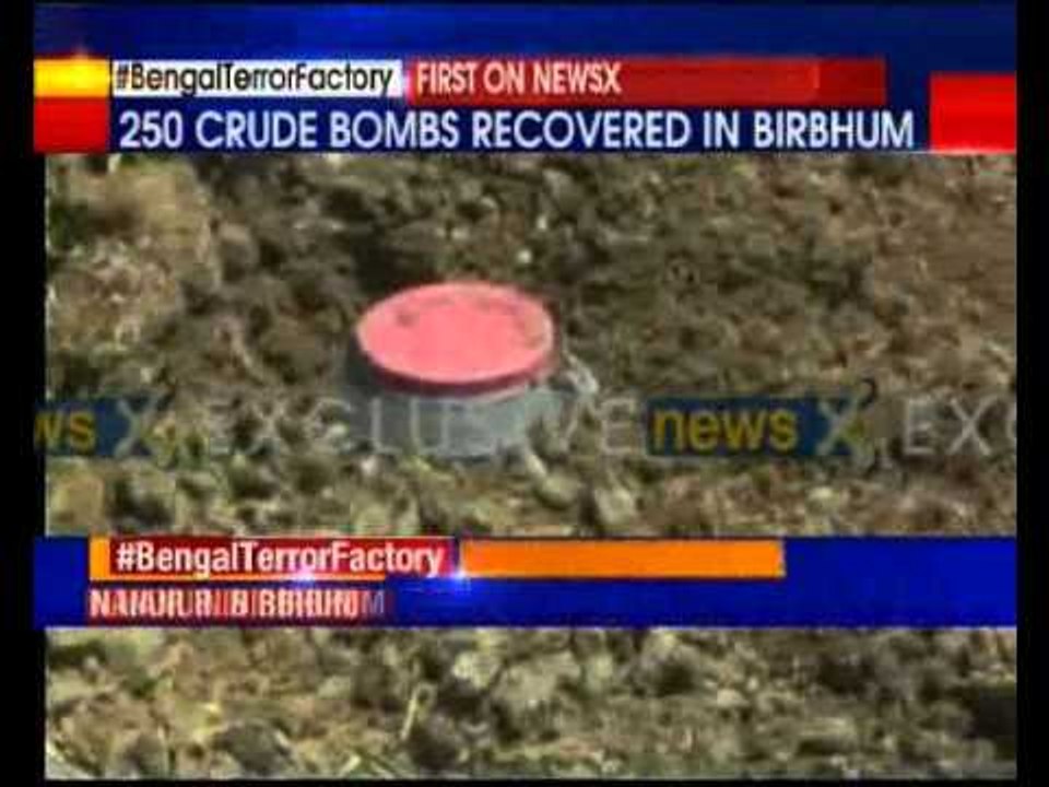 250 bombs recovered from Birbhum, West Bengal