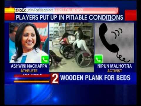 Callous babus set disabled athletes an obstacle course