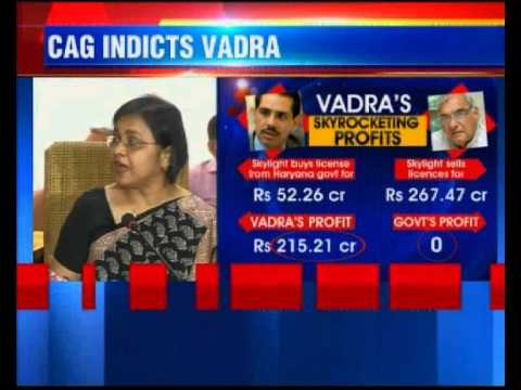 Auditor General of Punjab briefs Media on favors to Robert Vadra by Haryana government