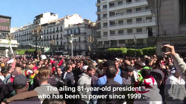 Algerians protest president fifth term bid