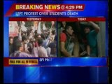 SFI protest against student's death across West Bengal