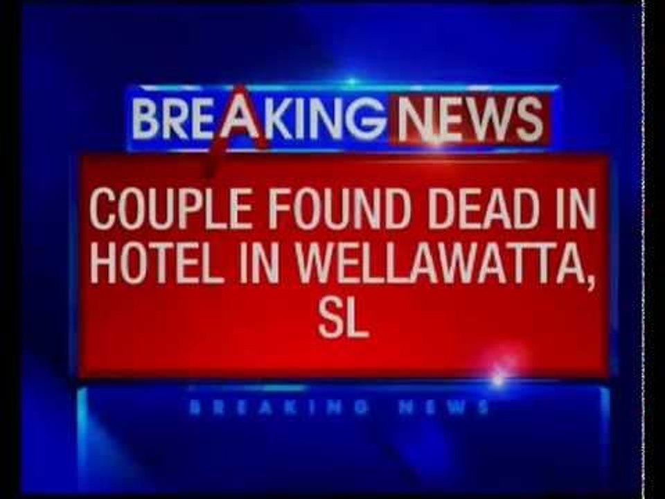 Indian Couple found dead in Srilanka