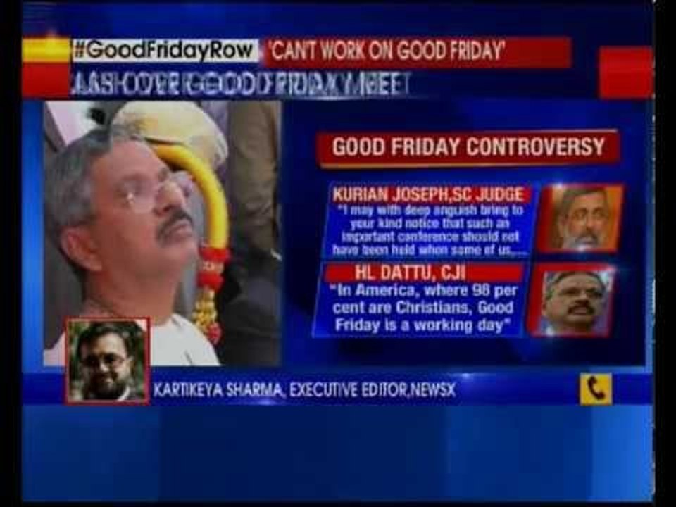 SC judge writes to Modi over CJI meet on Good Friday